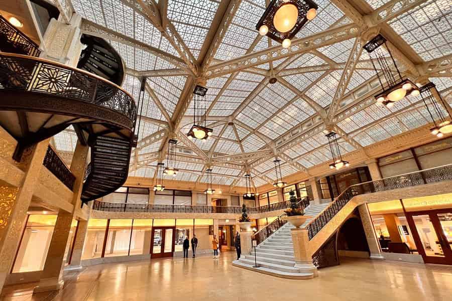 Chicagos original schillernde architektonische Interieur Tour. Foto: GetYourGuide Chicagos original schillernde architektonische Interieur Tour. Foto: GetYourGuide