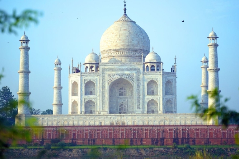 Desde Mumbai: Excursión en el mismo día al Taj Mahal y al Fuerte de Agra con vueloRecorrido con vuelos y entradas