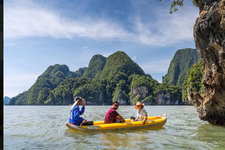 Från Krabi: James Bond Island endagstur med motorbåt