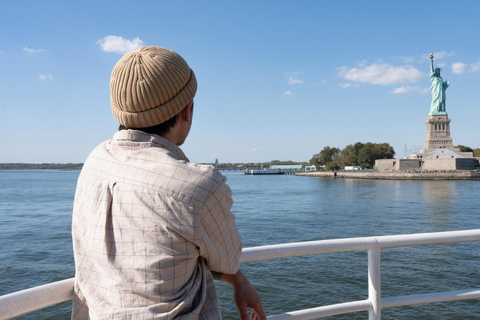 NYC: Liberty Cruise on New York Harbor with Live Guide Premium Admission
