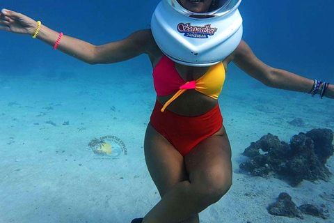Zanzibar: Nungwi Underwater Seawalk Experience with Transfer Hotel Transfer Not Included (Meeting Point Only)