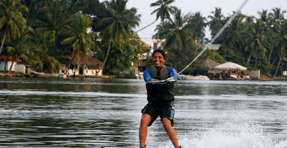 Bentota: Water Skiing and Wakeboarding with Instructor