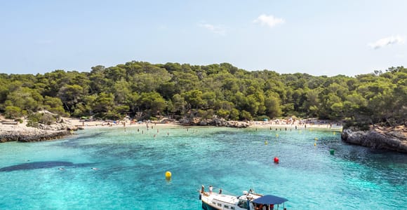 From Cala Galdana, Menorca: Half-day boat excursion with local skipper