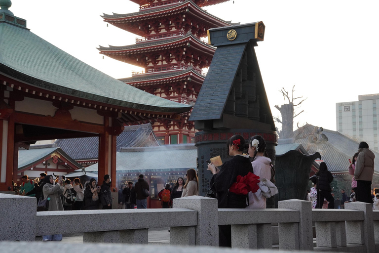 Tokyo: Asakusa Walking Tour, Local Guide & Snacks opt. Vegan