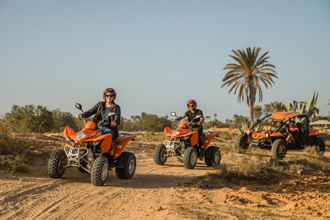 Djerba 1H30 Quad fahren