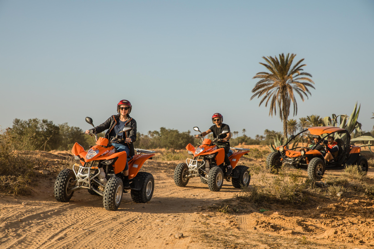 Passeio de quadriciclo em Djerba 1H30