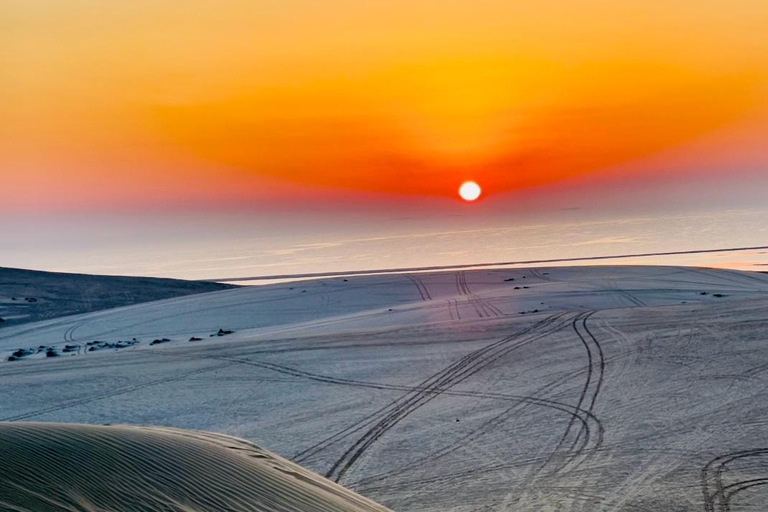 Doha: Woestijnsafari Zonsopgang Tour/Zonsondergang Tour