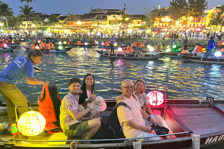 Danang/ Hoian: Coconut Jungle, Hoi An city lantern boat ride Afternoon Tour from Danang