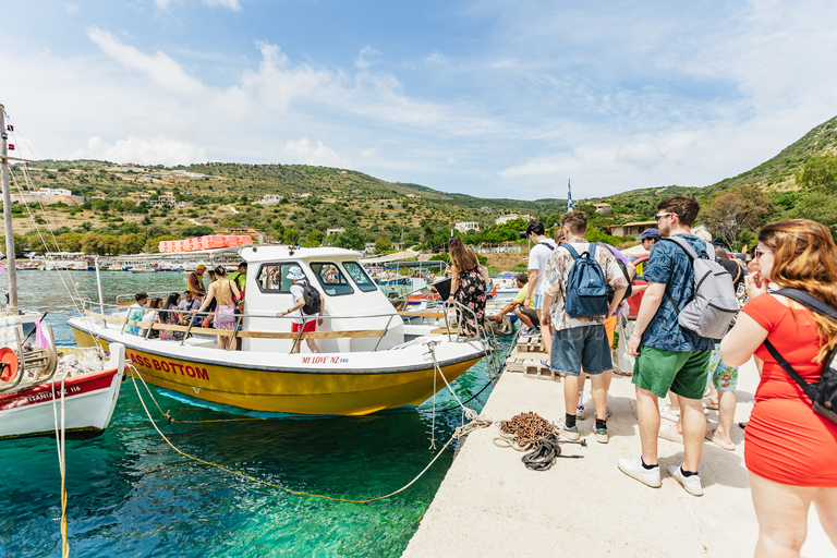 Île de Zante : plage de Navágio et visite des grottes bleues