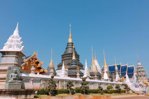 Chiangmai: Sticky vattenfall &amp; Land of angels &amp; Wat ban den.