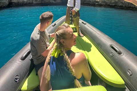 Vlore: Sazan Island & Haxhi Ali Cave Sightseeing Boat Tour