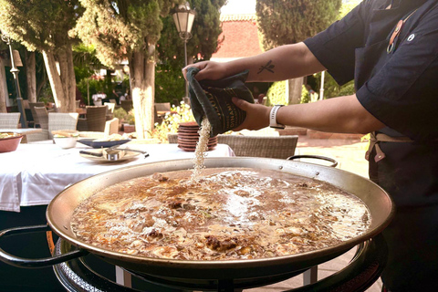 Granada: Jantar com Paella num Terraço do Albayzín e Flamenco ao Vivo