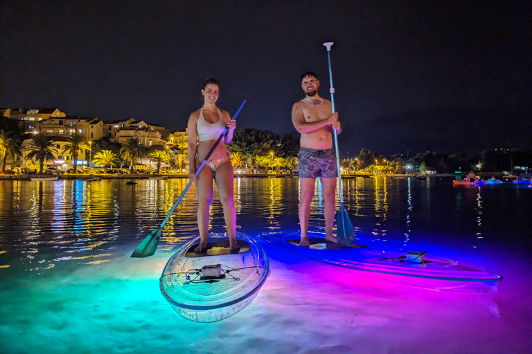 Split: Transparent SUP night Glow tour Split: Transparent Stand Up Paddleboard Night Glow Tour