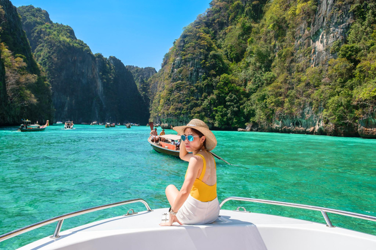 Krabi: Schnellboot-Tour zu Hong Island &amp; 4 Inseln mit Schnorcheln