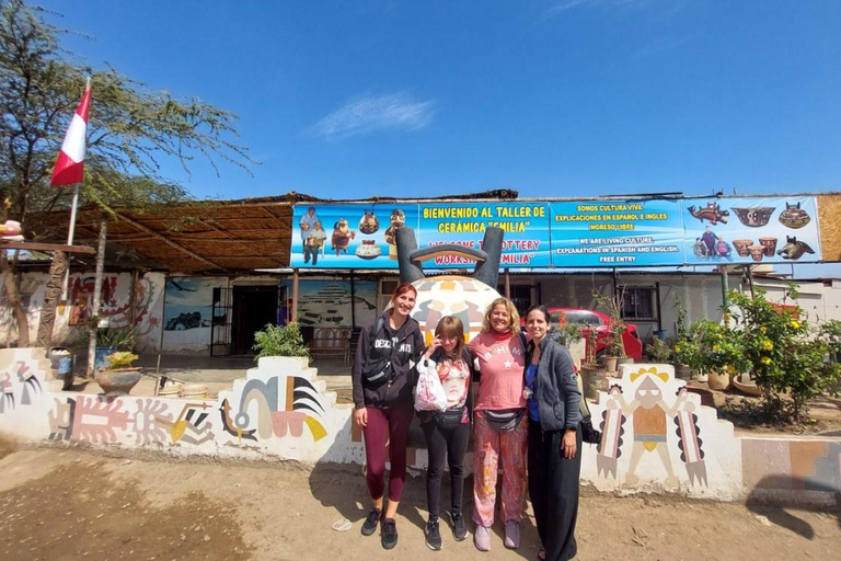 From Ica: Nazca Lines Flight + Archaeological Tour