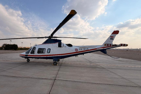 A 25-Minute Helicopter Experience Over the Great Pyramids in Cairo