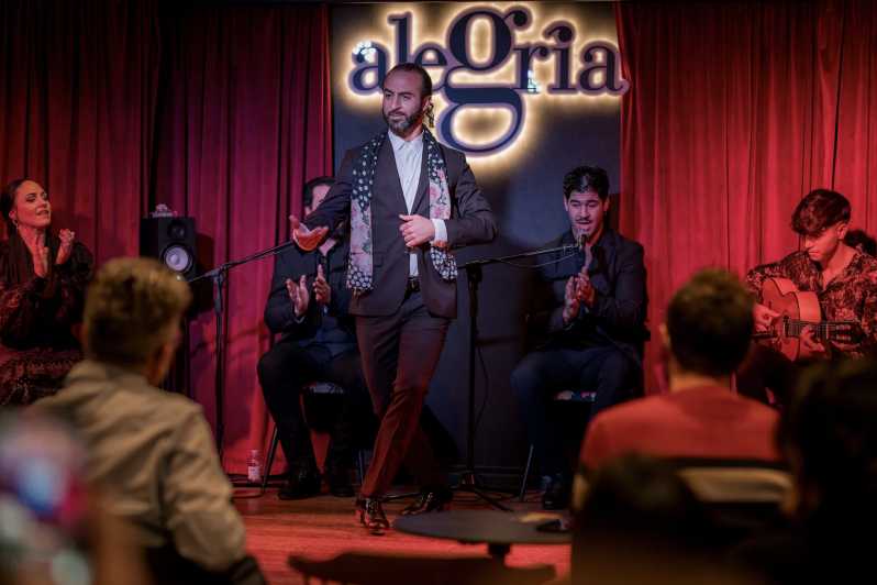 Málaga: Live Flamenco Show at Flamenco Alegría