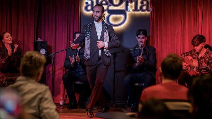 Málaga: Espectáculo Flamenco en Directo en Flamenco Alegría