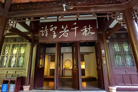 Chengdu: Du Fu Thatched Cottage + Natural Museum Ticket Du Fu Thatched Cottage + Natural Museum Ticket
