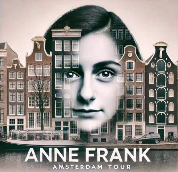 Amsterdam: Tour guidato a piedi di Anne Frank per piccoli gruppi