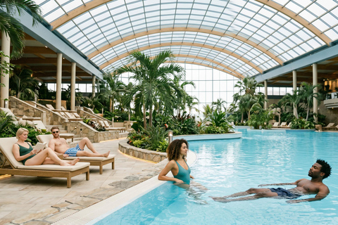 Bucharest: Therme Access & Transfer – Palm, Galaxy, Elysium Therme - Palm + Galaxy with Skip-the-Round ticket 3 HOURS