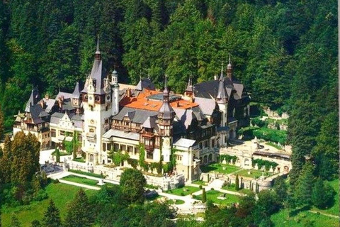 From Bucharest: Dracula Castle, Peles and Brașov Day Trip