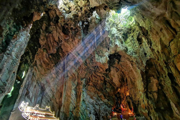 Private Car Trip: Golden Bridge, Marble Mountain-Lady Buddha Group Tour - Local Driver & Transportation Only