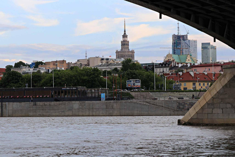 Warschau: Scenic Vistula Cruise met uitzicht op bezienswaardigheden voor 18 personen