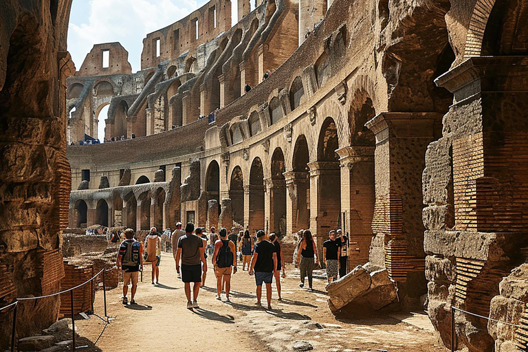Colosseum, Roman Forum & Palatine Experience Colosseum visit with Audio Guide