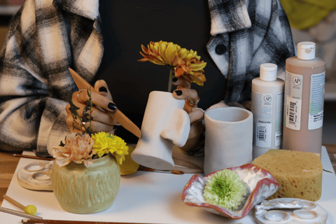 Barcelona: Pottery Workshop with Wine