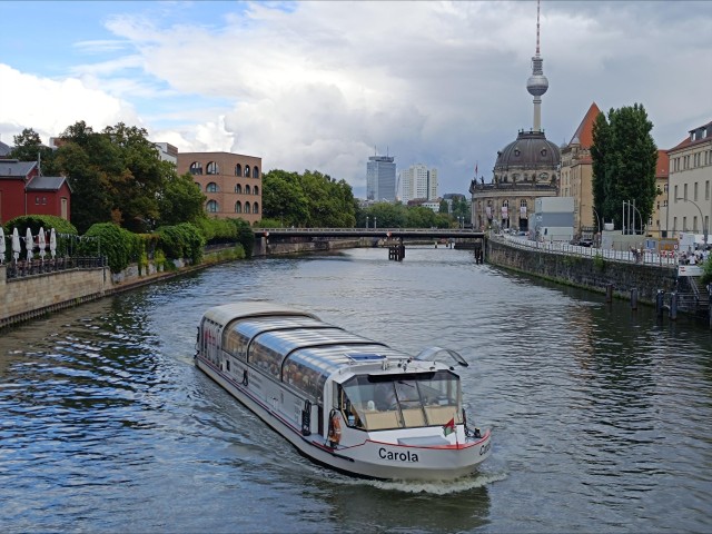 Visit Berlin 1-hour Electric River Cruise in Amsterdam