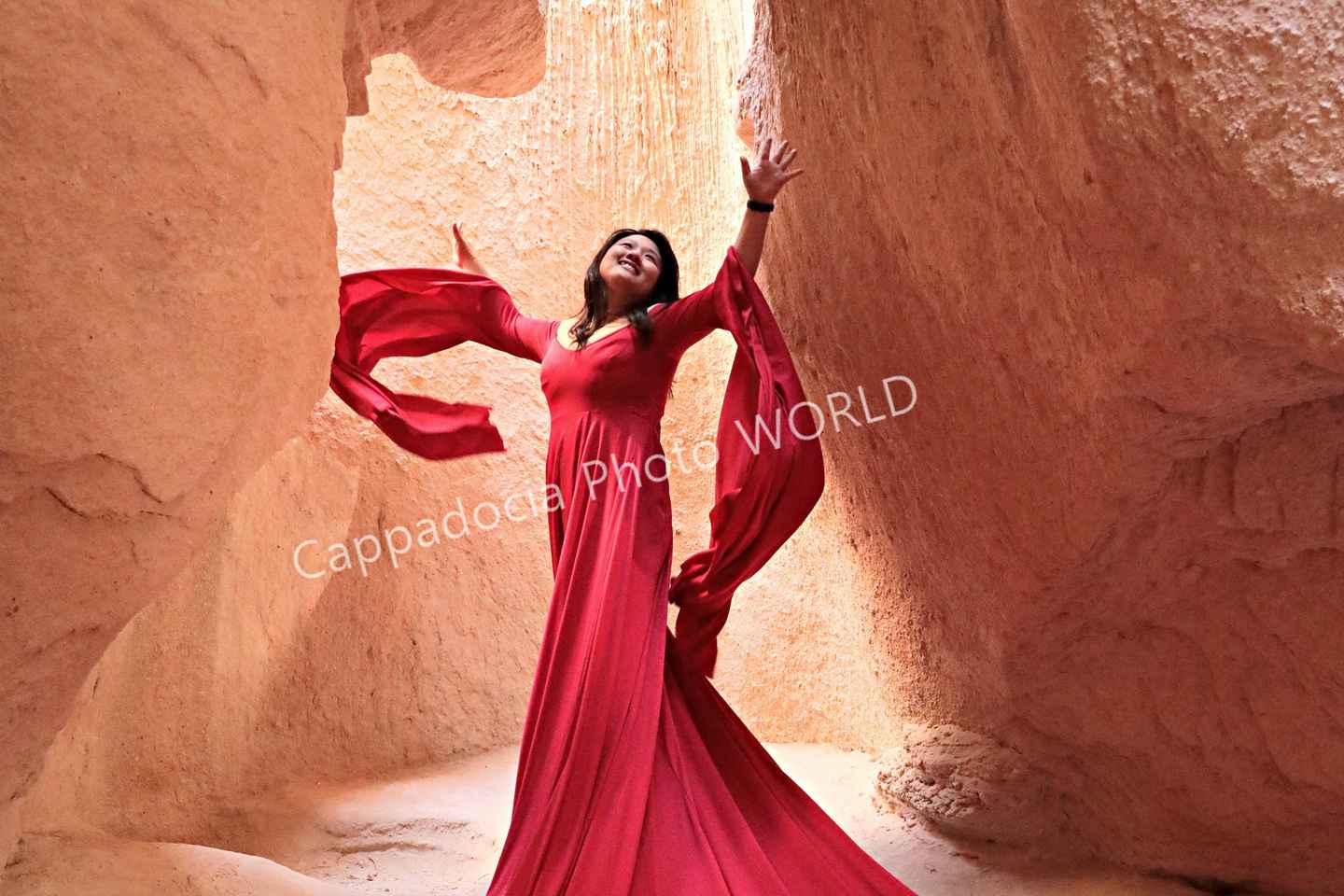 Cappadocia Photoshoot with Flying Dress