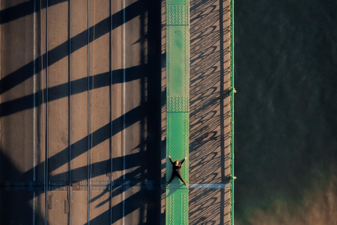 Foto di strada nelle vie più belle di Budapest