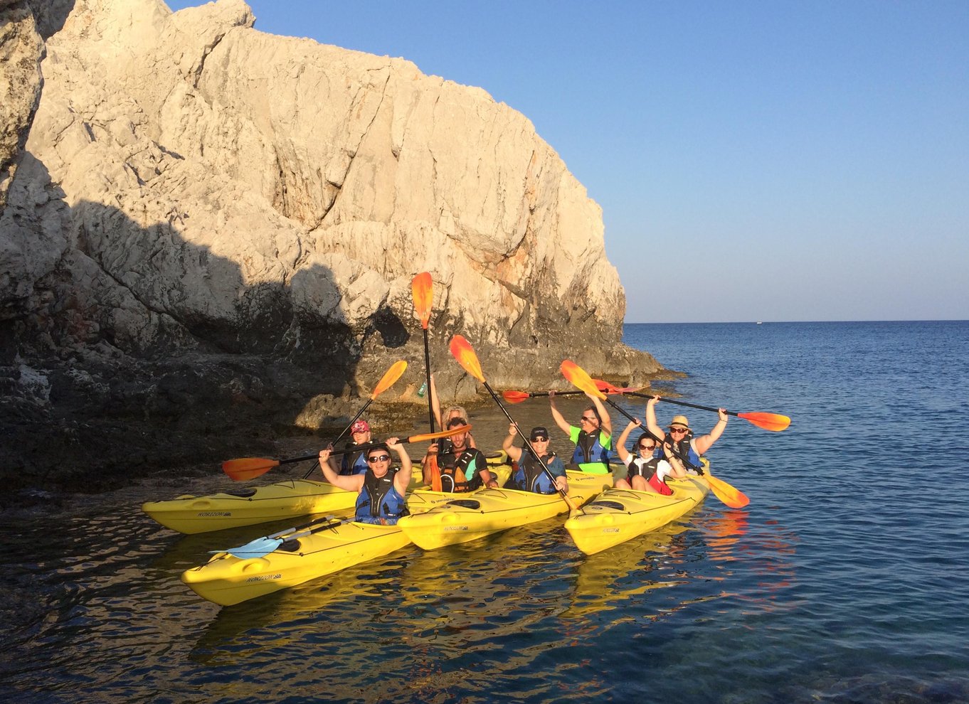 Havkajak på Rhodos "I piraternes fodspor"