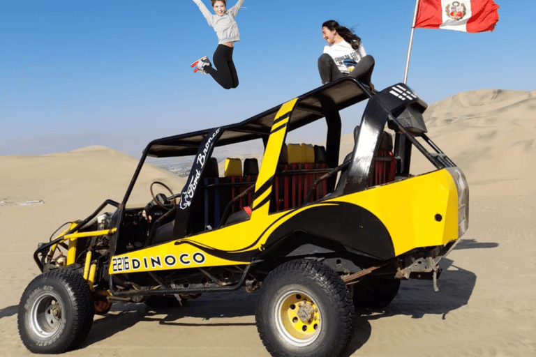 Desde Lima: Islas Ballestas, viñedos y Oasis de Huacachina en buggy(2 días)