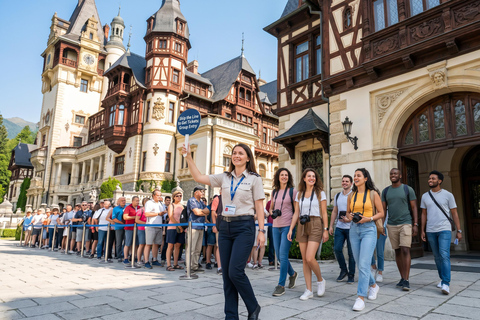 Bucharest: Wednesday’s Nevermore, Bran & Peles Castles Tour MINIVAN Entrance tickets are included