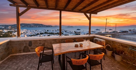 Mykonos Cooking Class and Sunset View for Cruise Travelers