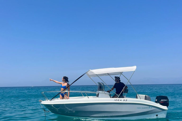 Corfu: Private Boat Trip with Skipper Private Boat Trip in North Corfu