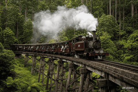 Melbourne: Private Puffing Billy & Penguin Parade Day Tour - Image 3