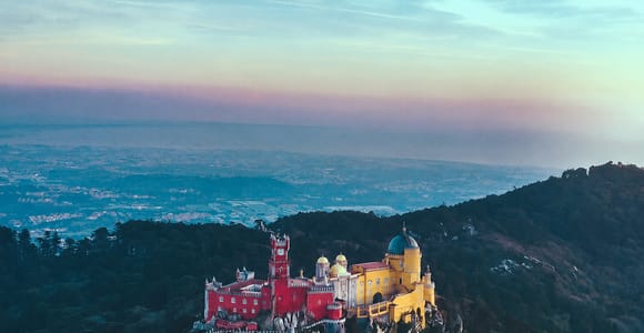 Half-Day Sintra: Pena Palace & Regaleira Small-Group Tour