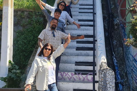 Santiago: Viña del Mar + Casa Blanca Valley + Valparaiso Heritage Tour