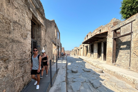 Pompeii: SUNSET, WALKING TOUR AND TICKET ENTRANCE