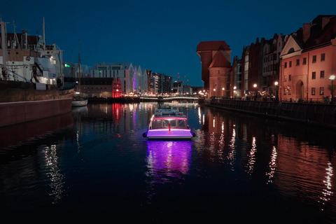 Gdańsk: River Cruise on Motlawa with Meal and Drink Romantic Cruise