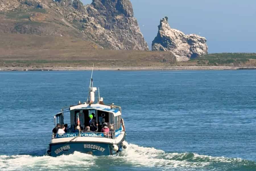 Dublin: „Ireland's Eye“ und Howth-Küste – Bootstour. Foto: GetYourGuide Dublin: „Ireland's Eye“ und Howth-Küste – Bootstour. Foto: GetYourGuide