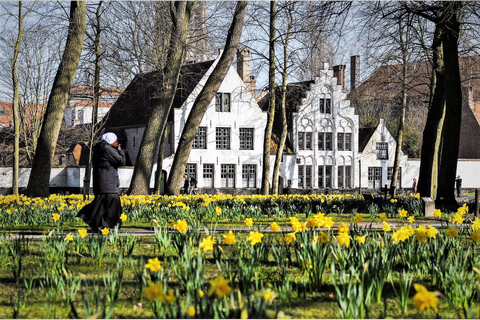 Visite à pied de Bruges avec bière et chocolat