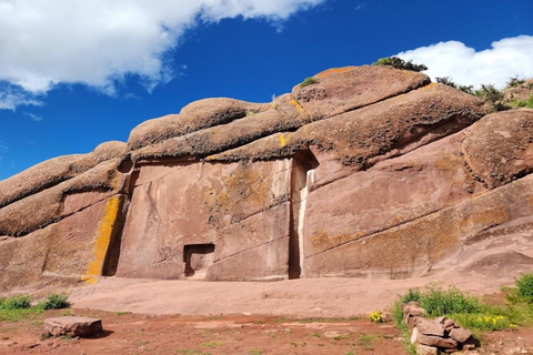 Puno: Full Day Aymara Route + Little Rome America + Spanish/English Tour Guide