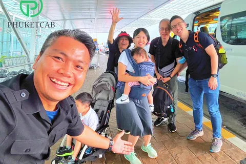 Van privé de l'aéroport de Phuket à Krabi (Aonang)