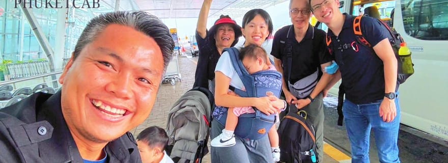 Van privé de l'aéroport de Phuket à Krabi (Aonang)