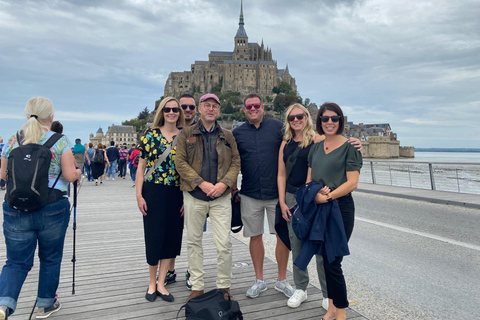 From St. Malo: Mont Saint-Michel Private Full Day Tour St. Malo Port Pickup