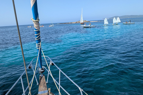 Alghero: Slow Morning Sailing & Swimming Stops (Adults Only) Boat for exclusive use (Adults Only)